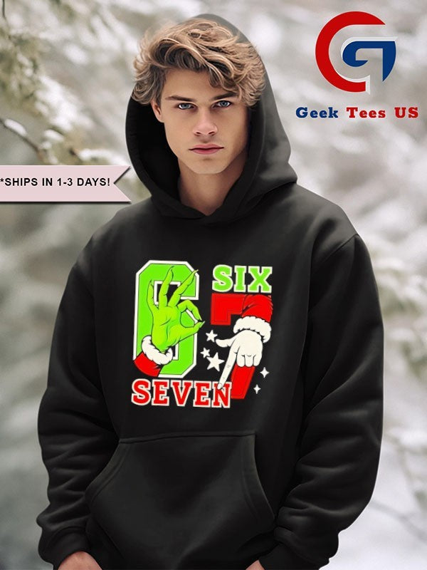 Grinch Santa 67 Christmas Tiktok Trending shirt