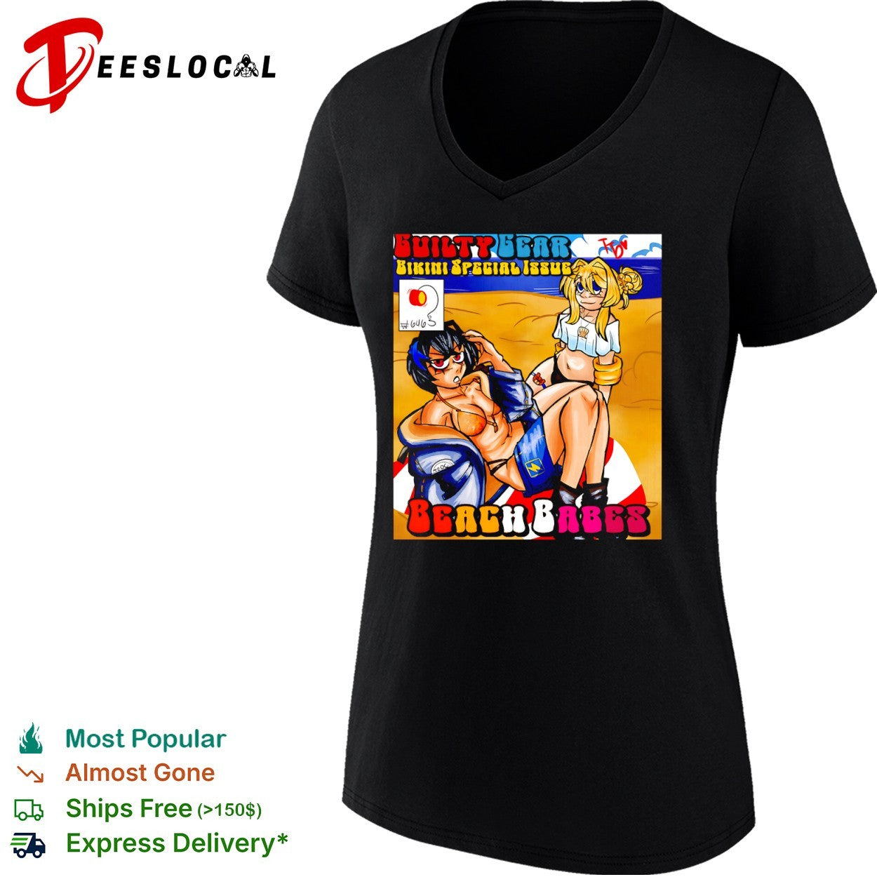 Guilty Gear Bikini Special Issue Beach Babes shirt