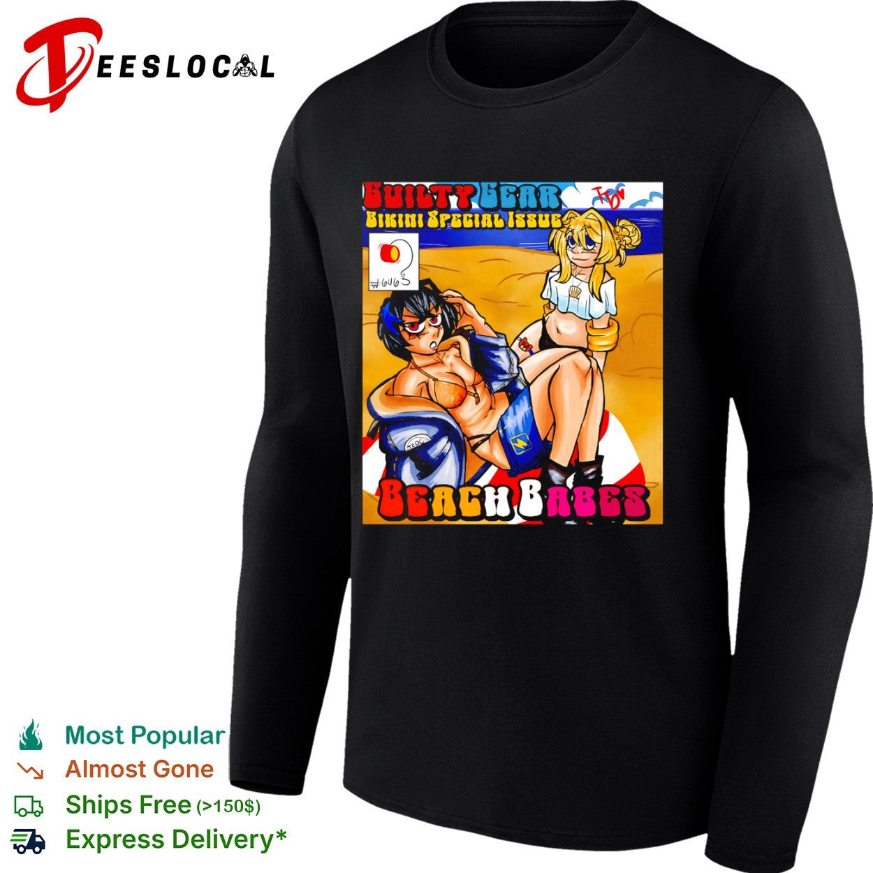 Guilty Gear Bikini Special Issue Beach Babes shirt