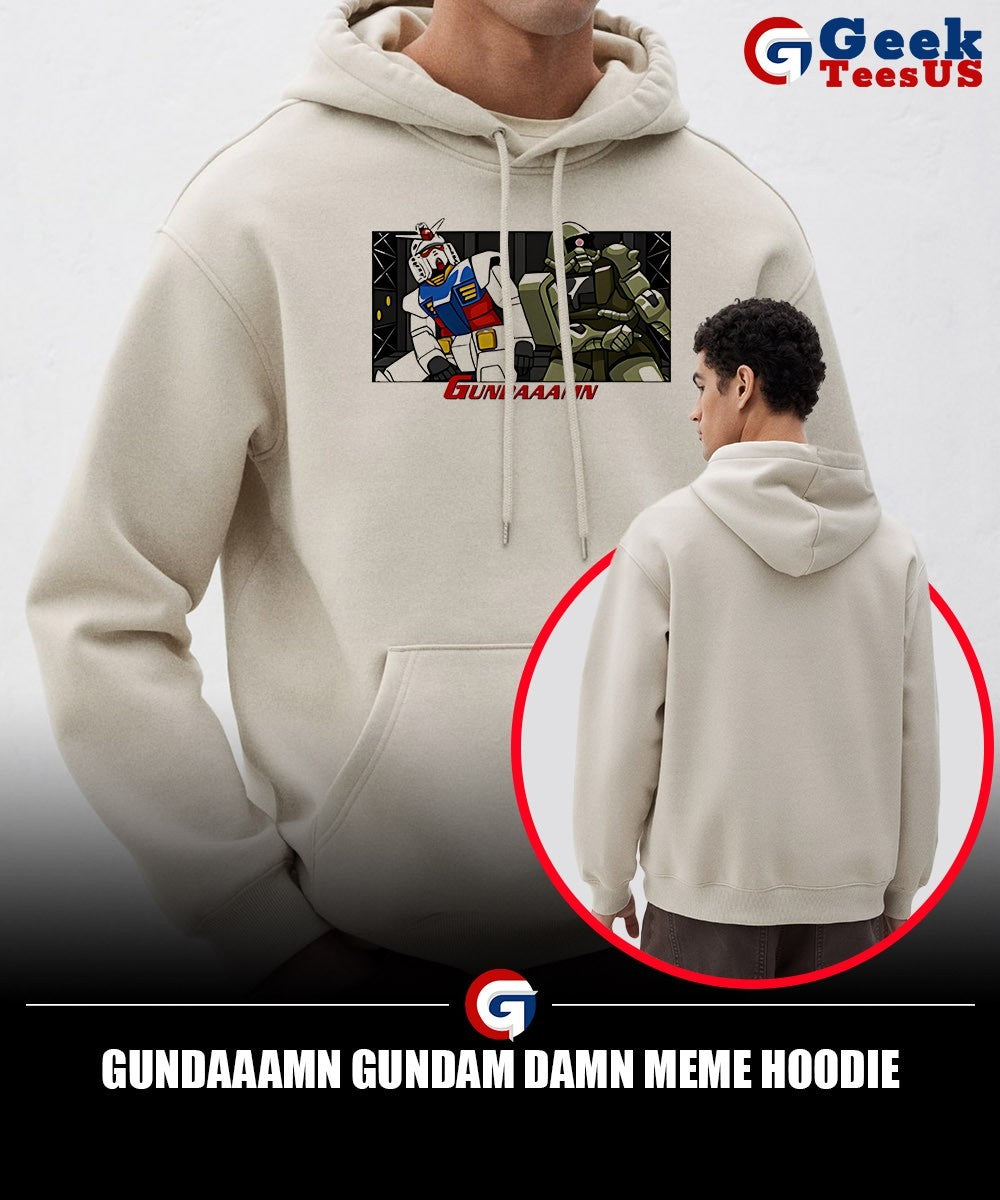Gundaaamn Gundam Damn meme shirt