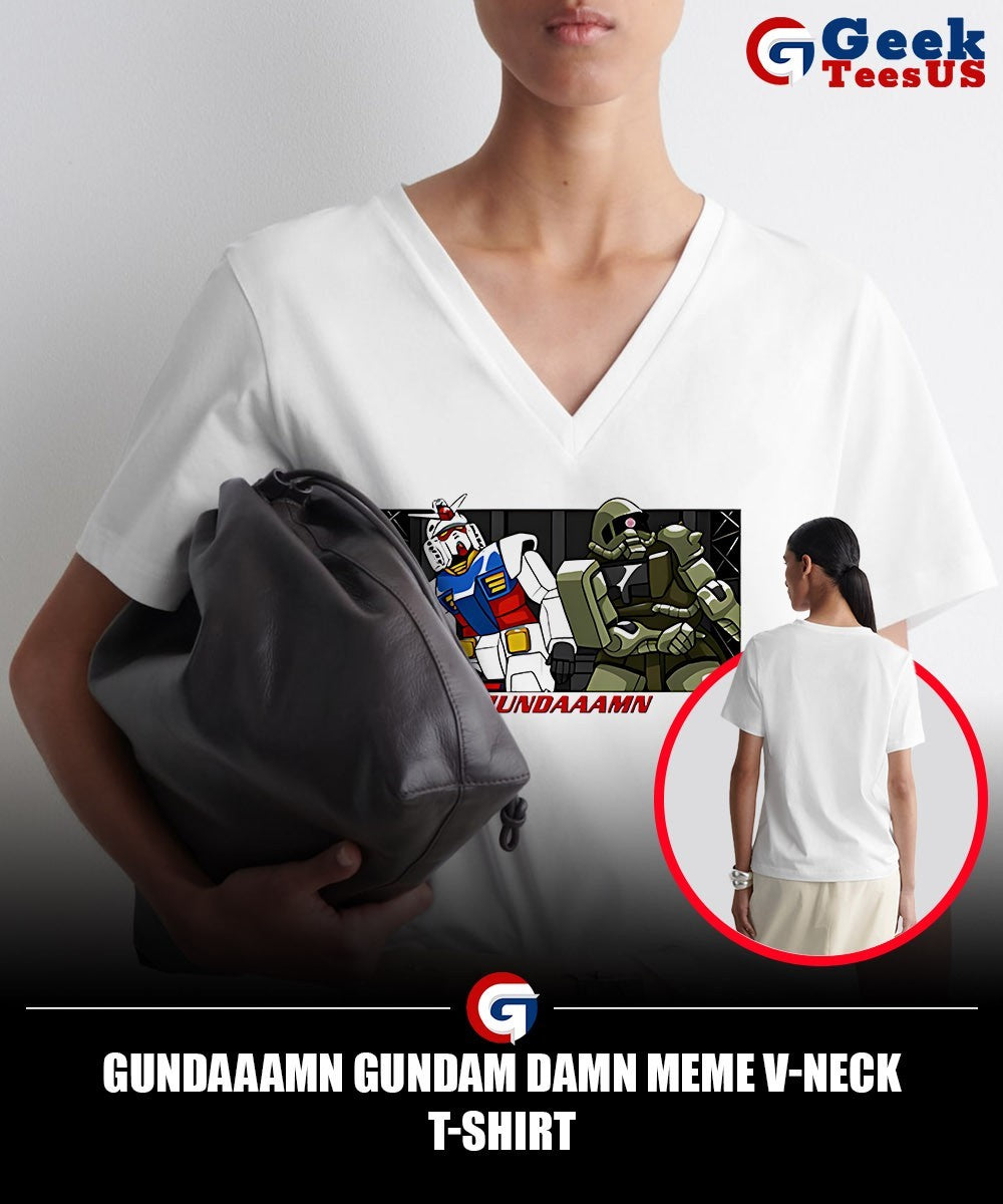 Gundaaamn Gundam Damn meme shirt