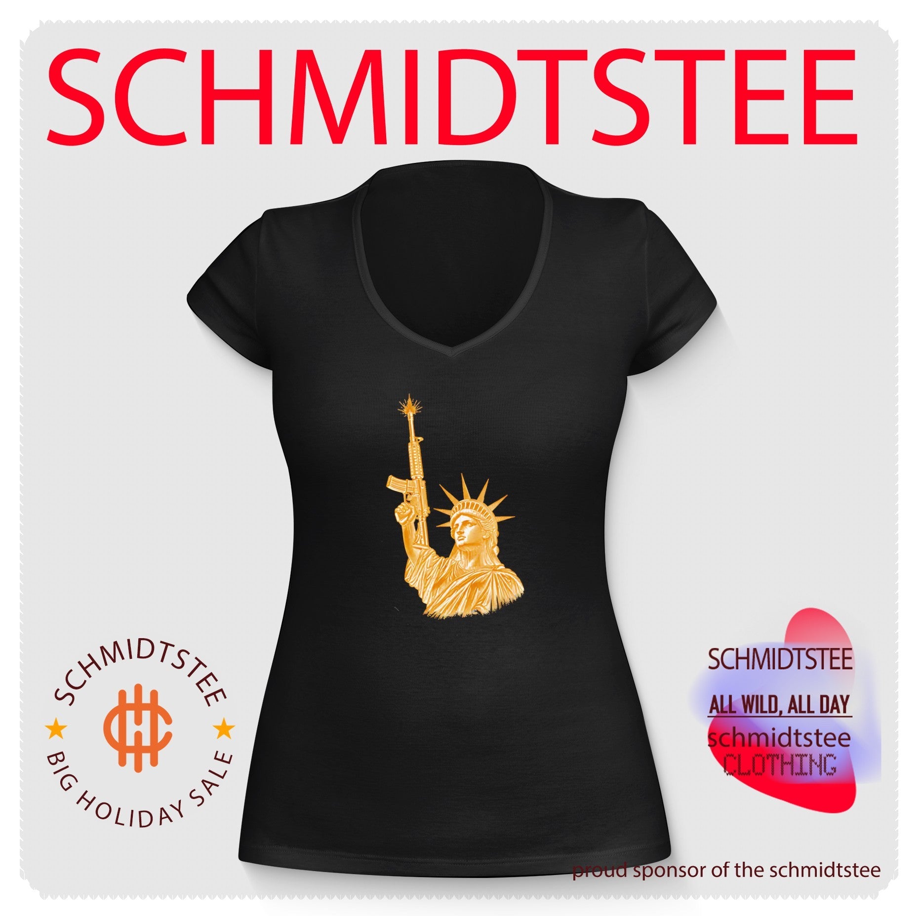Guns of Liberty AR-Style Graphic shirt
