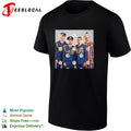 Haaland Messi Mbappe military uniforms Ronaldo clown meme shirt