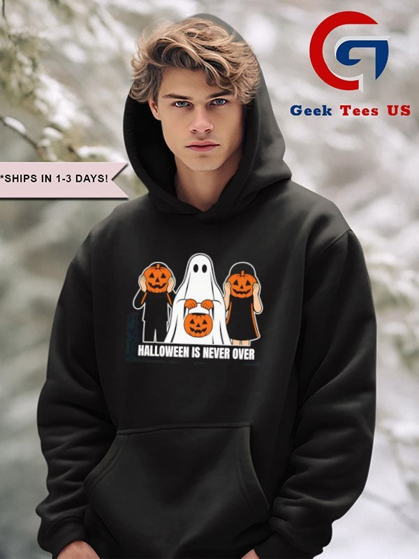 Halloween is never over pumkins 2025 shirt