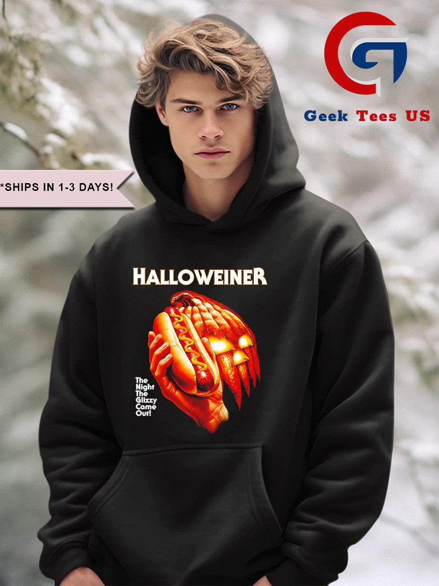Halloweiner Hotdog the night the glizzy came out shirt
