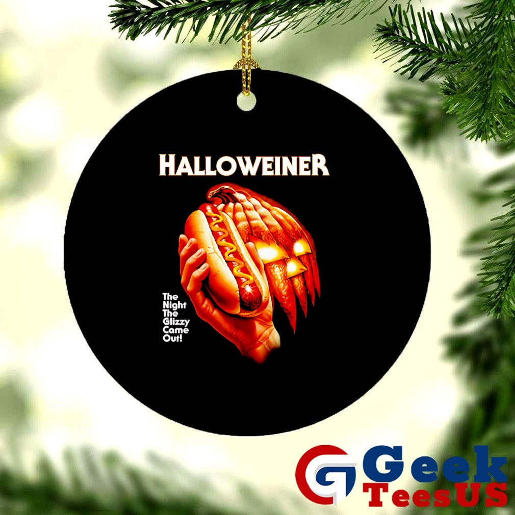 Halloweiner Hotdog the night the glizzy came out shirt