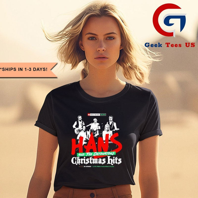 Hans and The Detonators Christmas Hits shirt