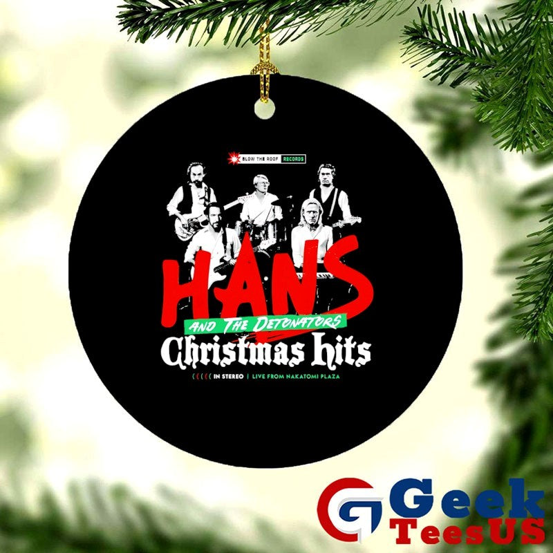 Hans and The Detonators Christmas Hits shirt