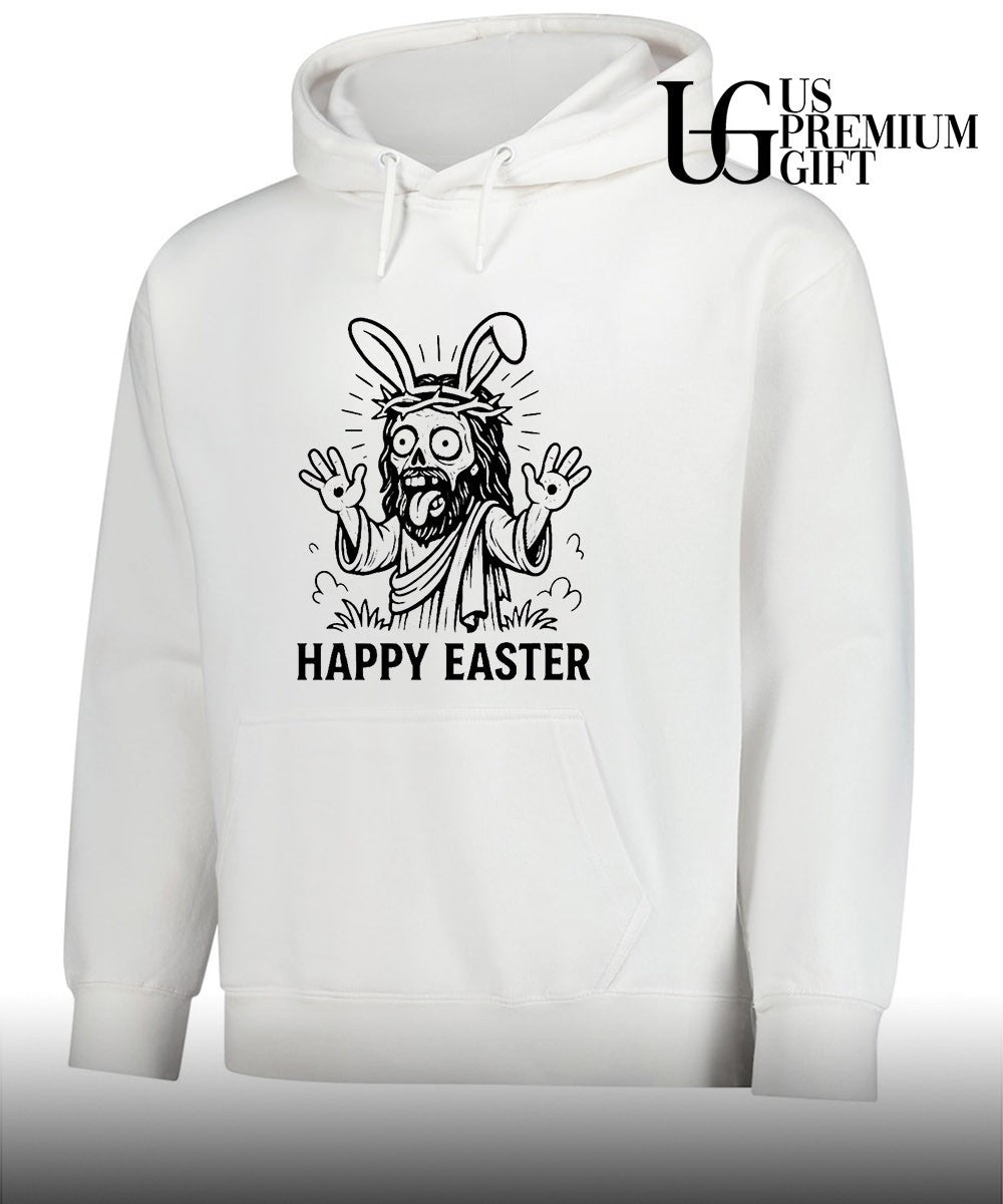 Happy easter funny Jesus zombie shirt