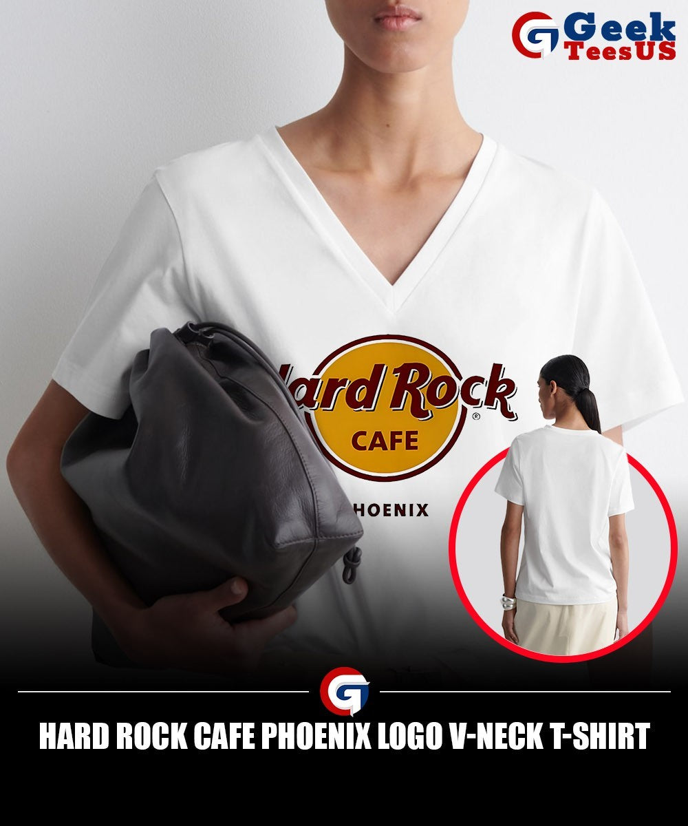 Hard Rock Cafe Phoenix logo shirt