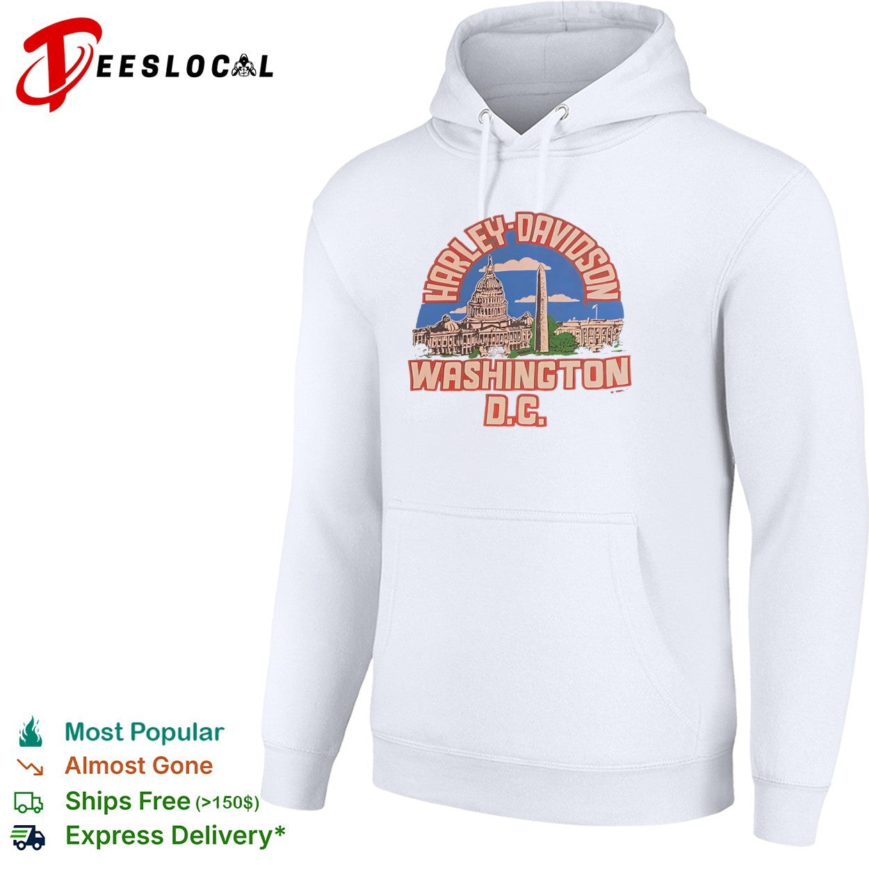 Harley-Davidson Washington DC Landmark shirt