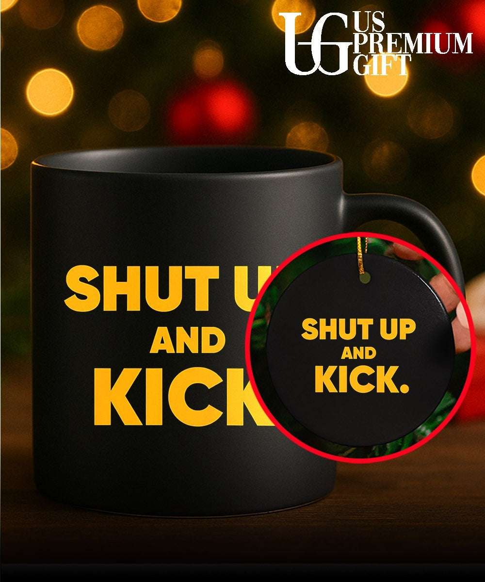 Harrison Butker Shut Up and Kick shirt