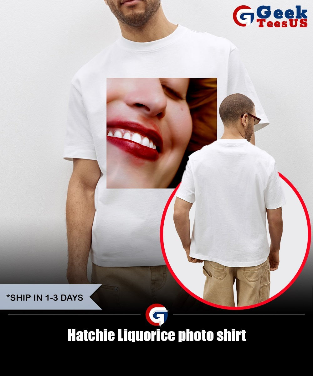 Hatchie Liquorice photo shirt