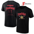 Hatebreed The Summer Slaughter tour loyal always true Tulsa Oklahoma Cain’s Ball Room graphic shirt