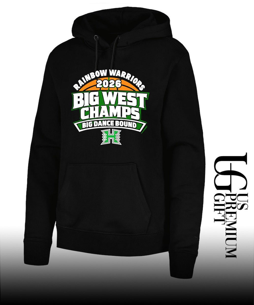 Hawaii Rainbow Warriors 2026 Big West Champs Big Dance Bound shirt