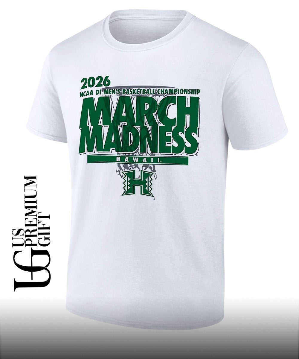 Hawaii Rainbow Warriors March Madness NCAA D1 Men’s basketball Championship 2026 shirt