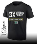Hawaii Rainbow Warriors Men’s Volleyball NCAA 3X National Champions 2026 shirt