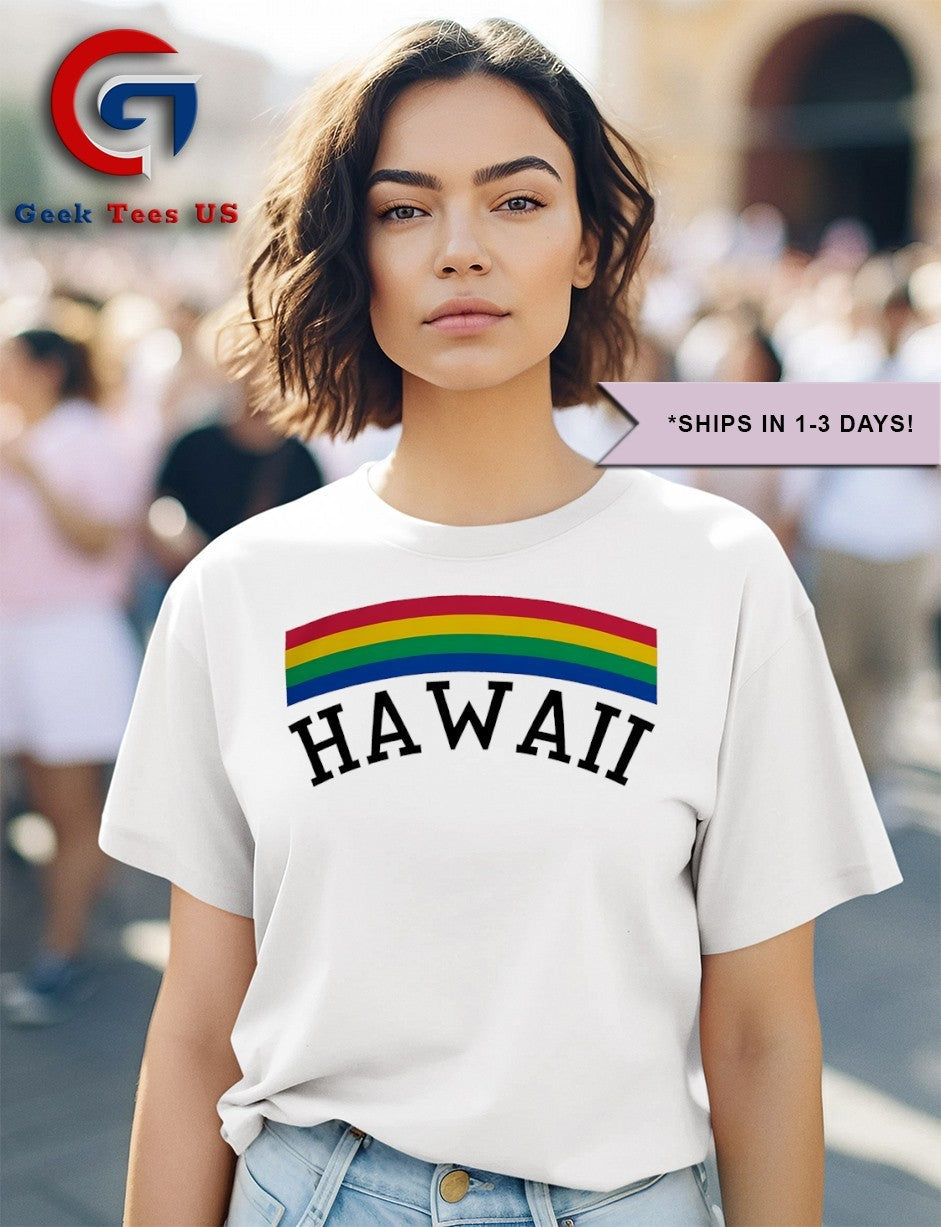 Hawaii Rainbow Warriors logo shirt