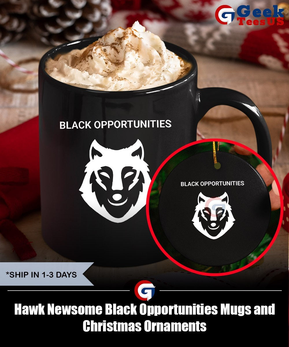 Hawk Newsome Black Opportunities shirt
