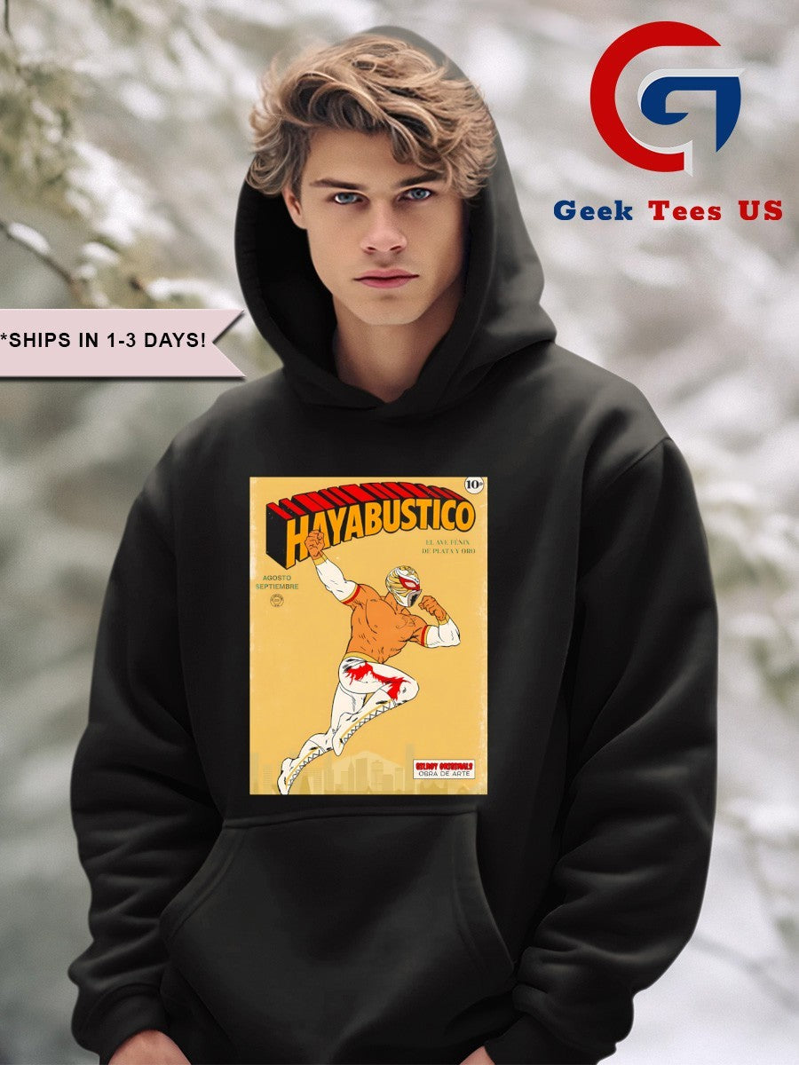 Hayabustico El Ave Fenix De Plata Y Oro T-shirt