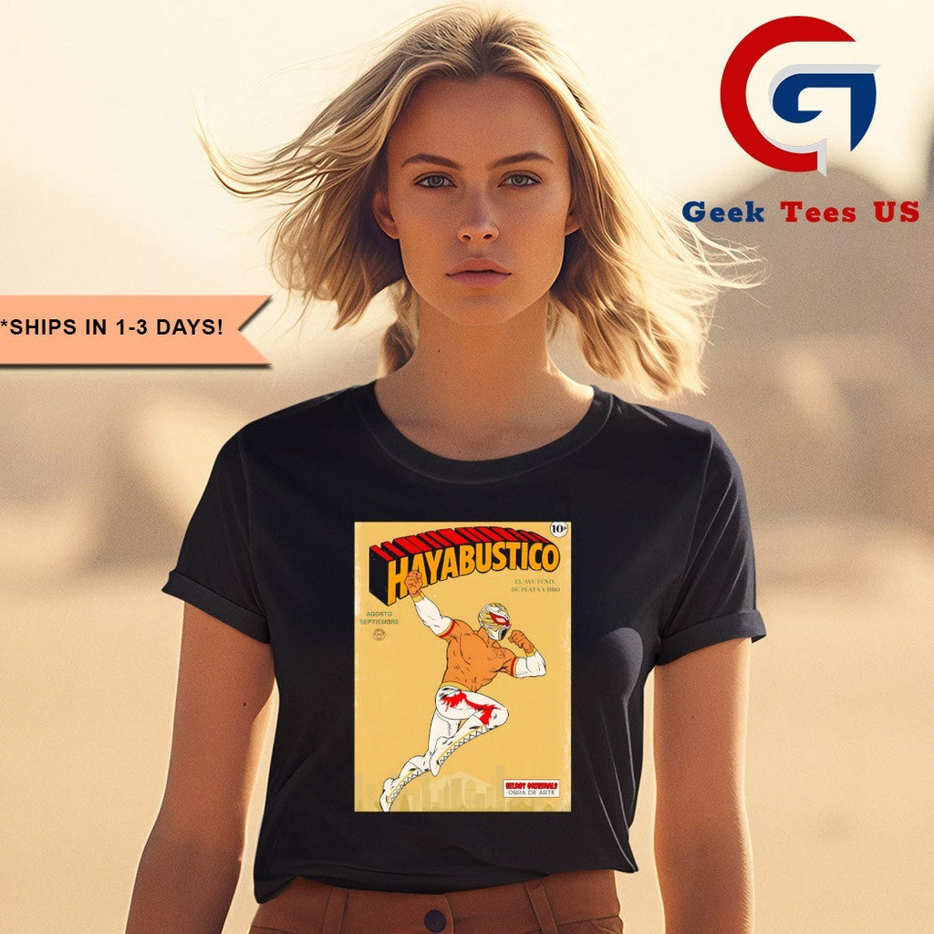 Hayabustico El Ave Fenix De Plata Y Oro T-shirt