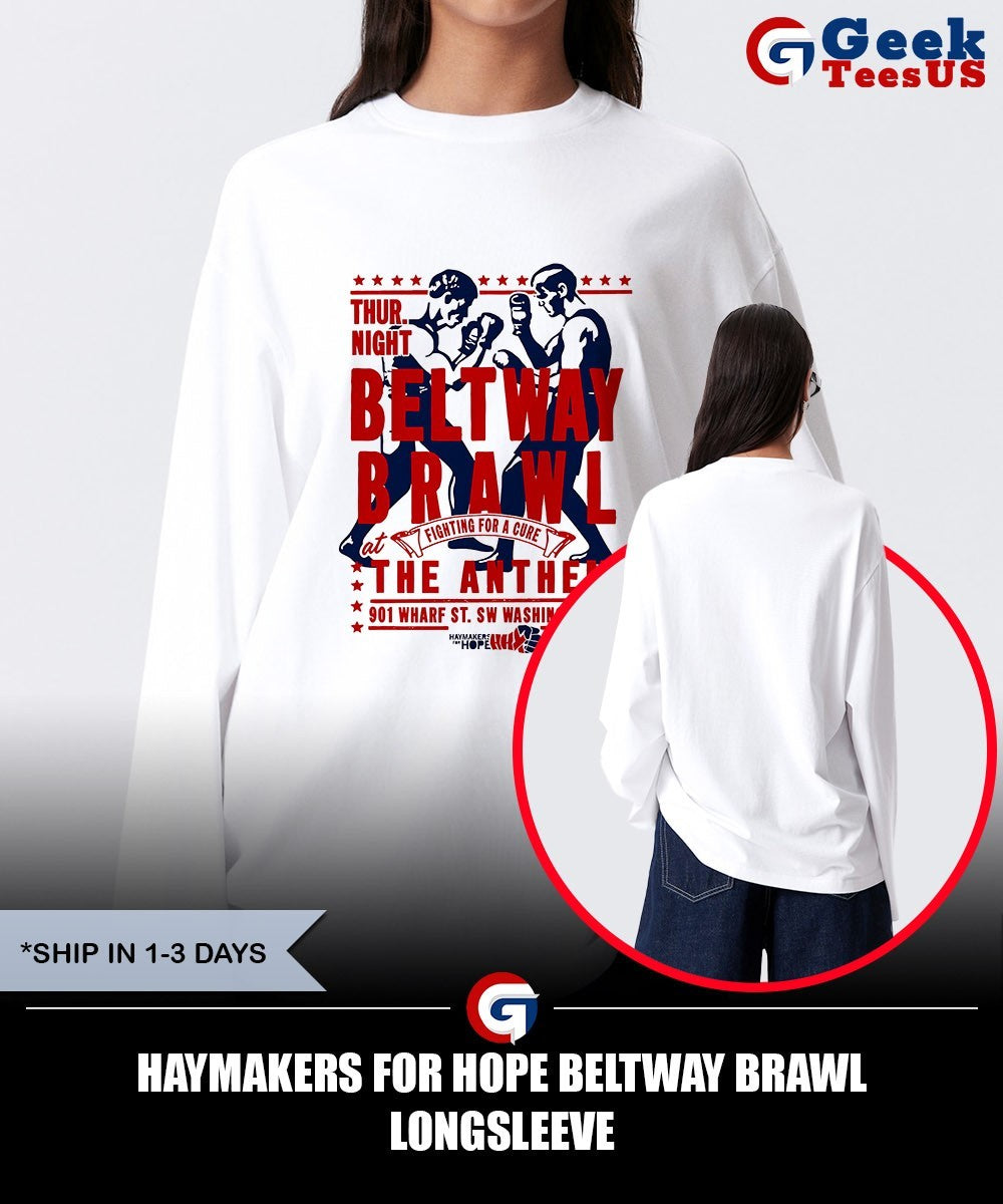 Haymakers for Hope Beltway Brawl shirt