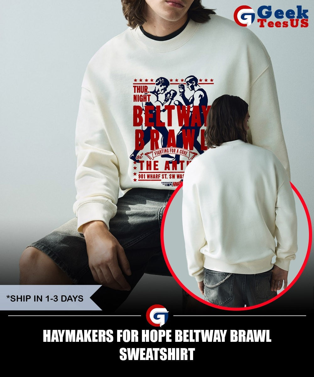 Haymakers for Hope Beltway Brawl shirt
