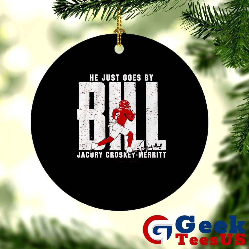 He just goes by Bill Jacory Croskey-Merritt Washington Commanders signature shirt