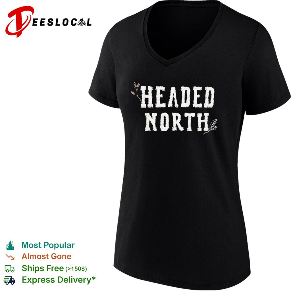 Headed North Floral Inspirational shirt