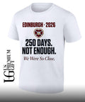 Heart of Midlothian FC 250 Days Not Enough We Were So Close 2026 shirt