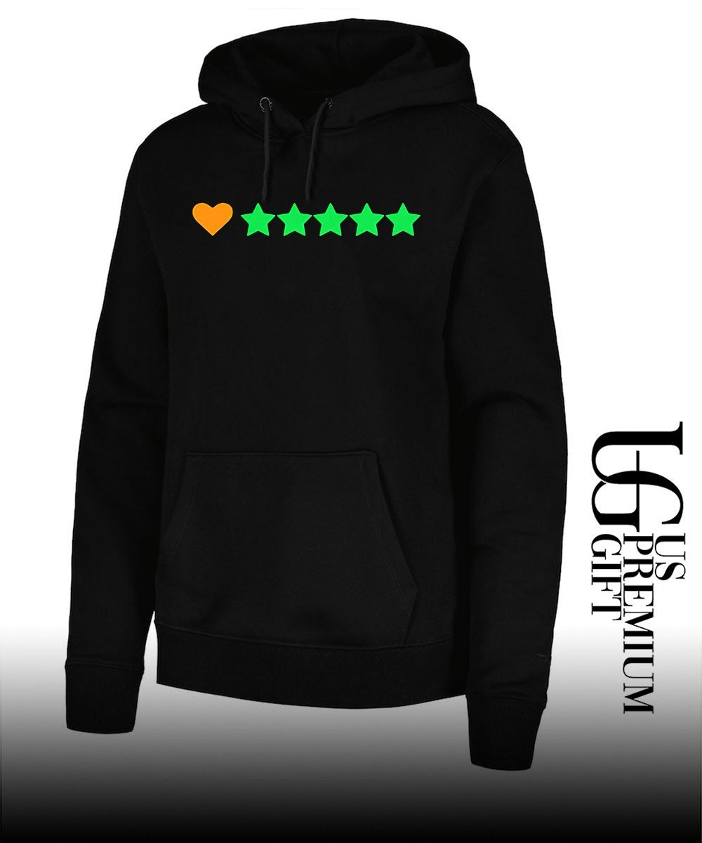 Heart rated 5 stars shirt