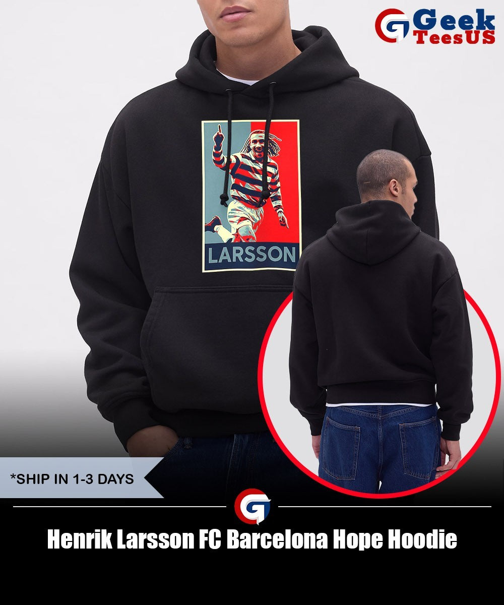 Henrik Larsson FC Barcelona Hope shirt
