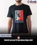Henrik Larsson FC Barcelona Hope shirt