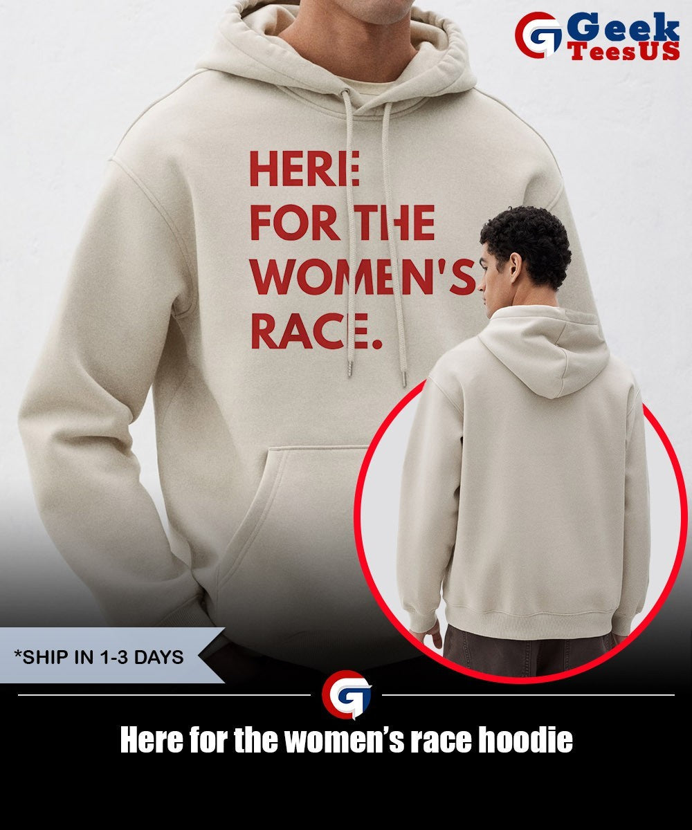Here for the women’s race shirt
