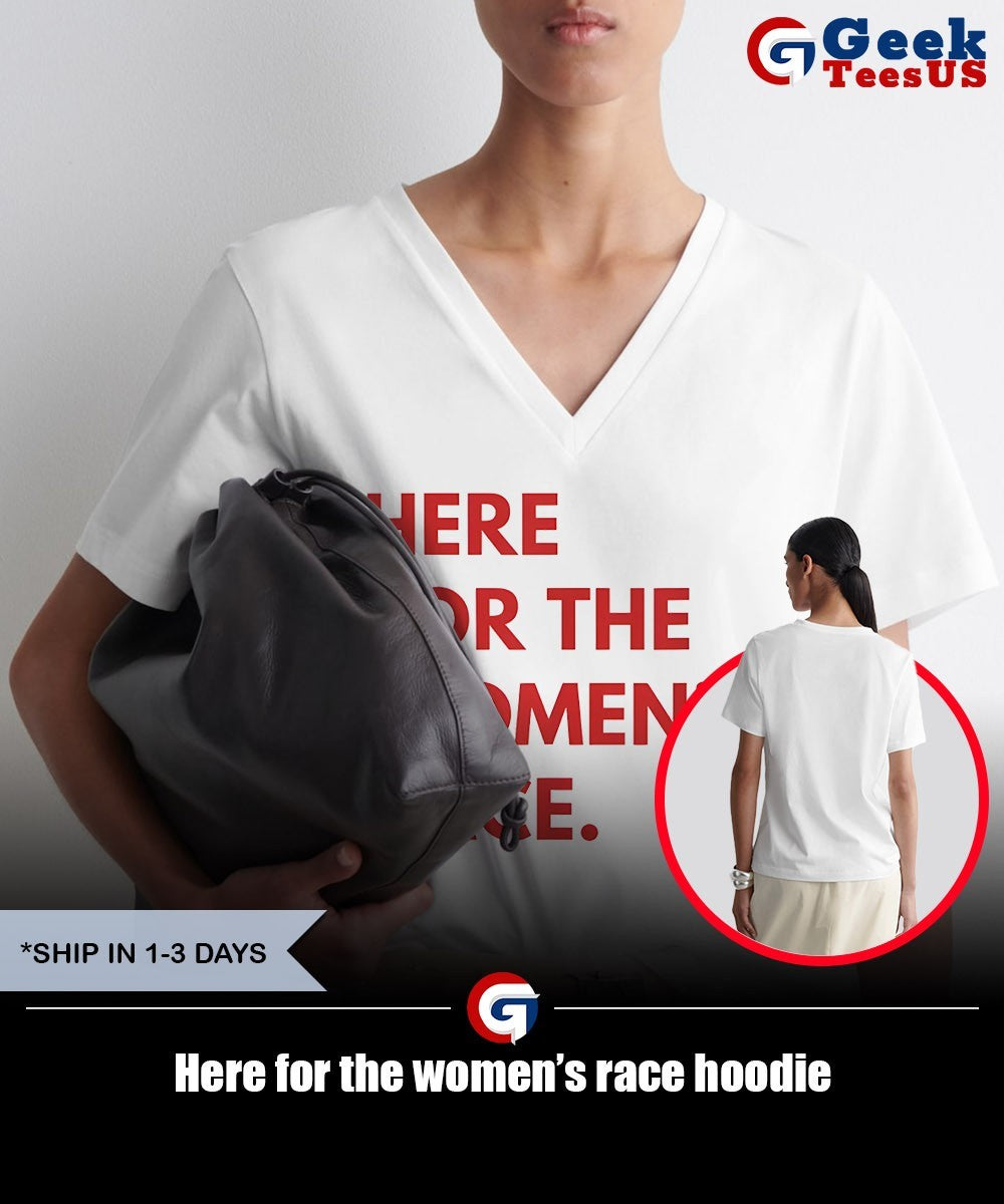 Here for the women’s race shirt