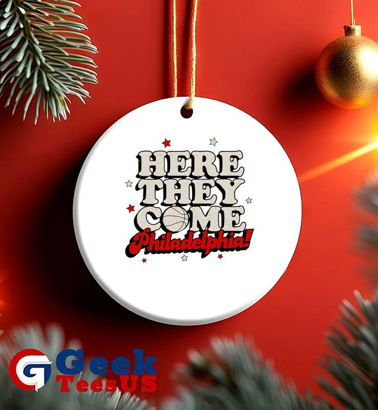 Here they come Philadelphia basketball shirt