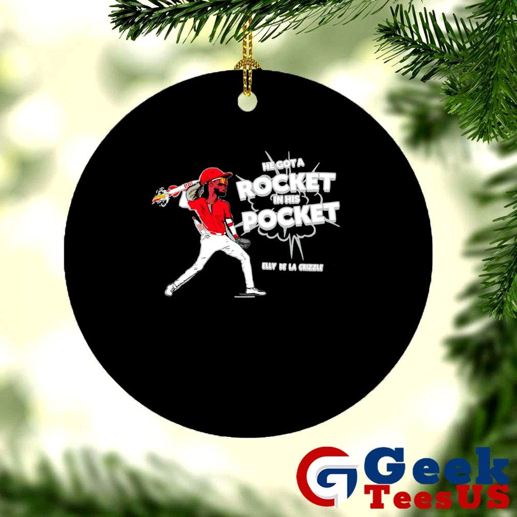 He’s got a rocket in his pocket Elly De La Cruz Cincinnati Reds MLB shirt