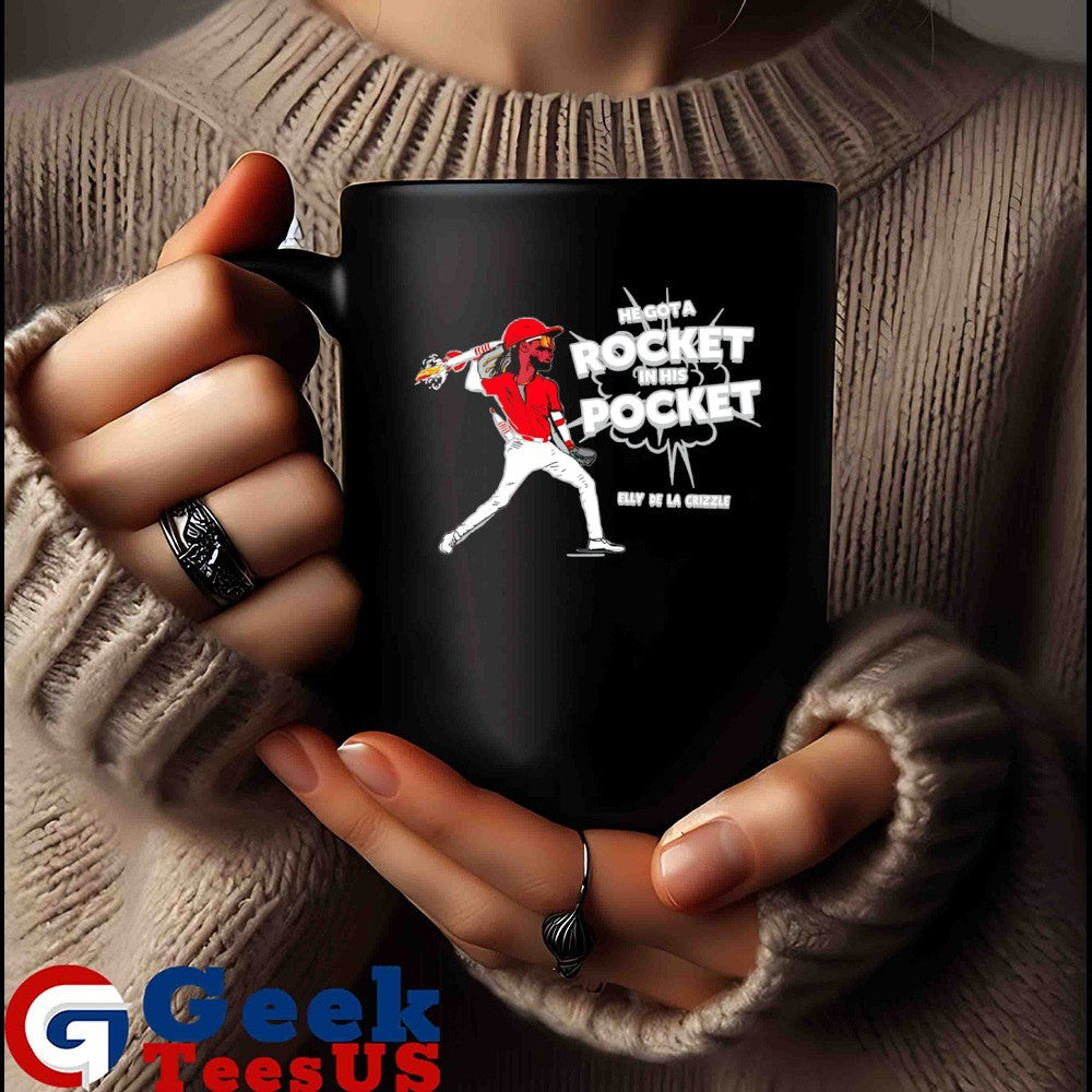 He’s got a rocket in his pocket Elly De La Cruz Cincinnati Reds MLB shirt
