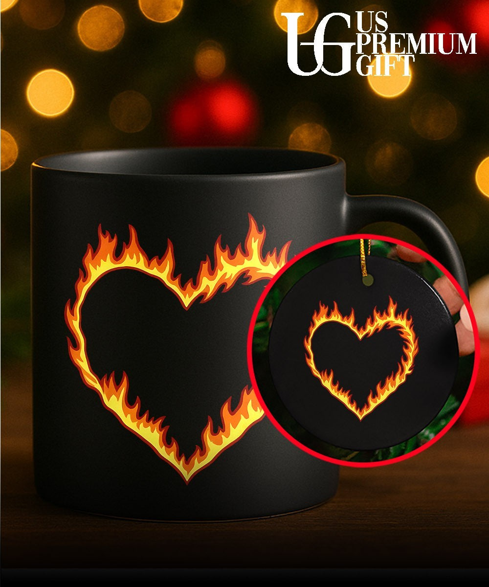 High Potential Morgan Croft Fire heart shirt