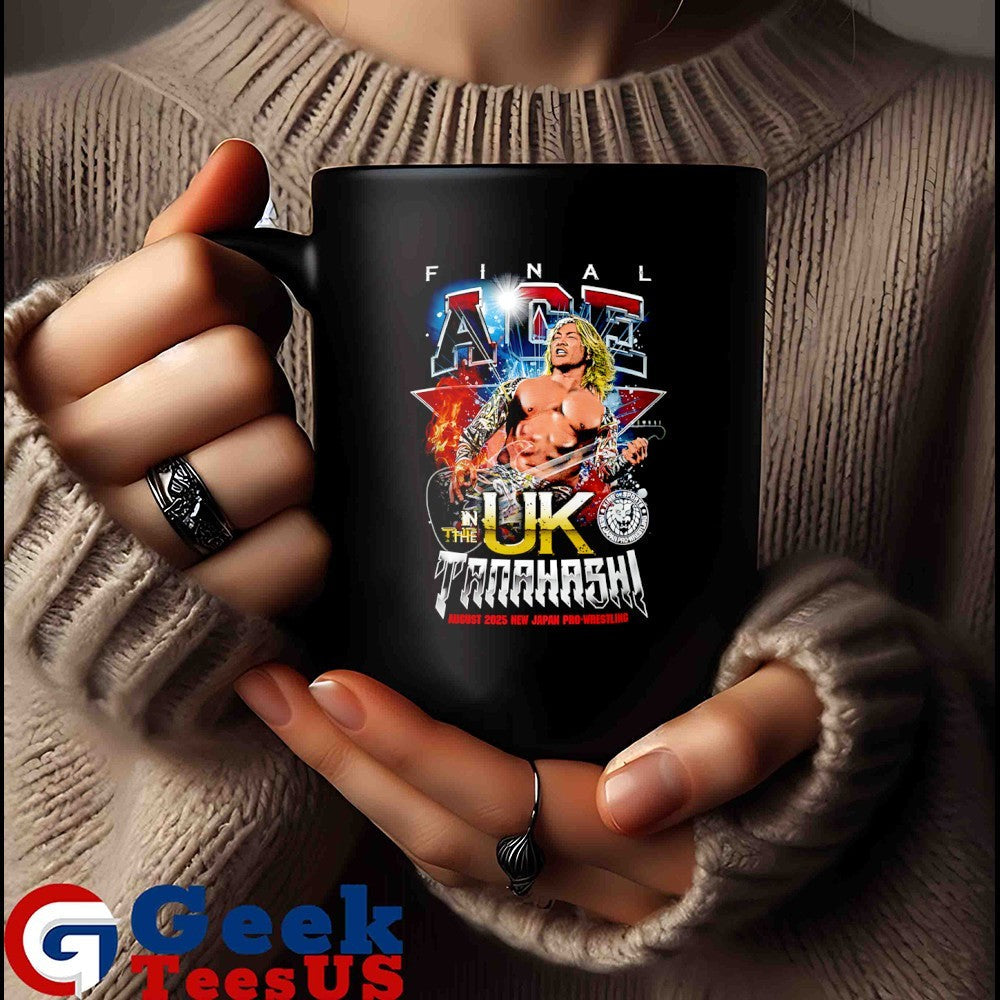 Hiroshi Tanahashi Tana in the UK graphic shirt