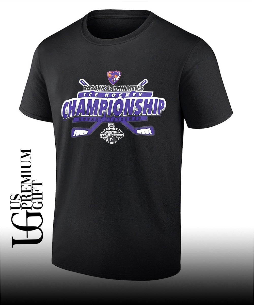 Hobart College Statesmen NCAA Division III Men’s Ice Hockey Championship shirt