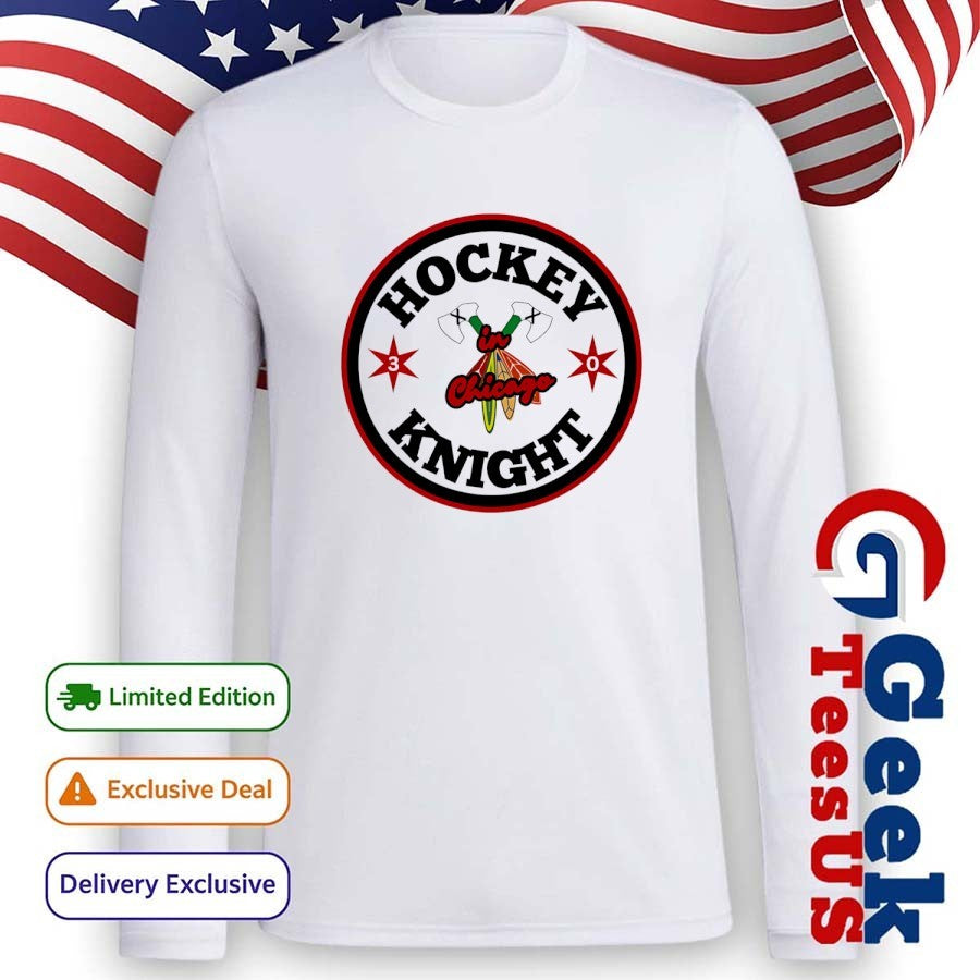 Hockey Night in Chicago logo shirt
