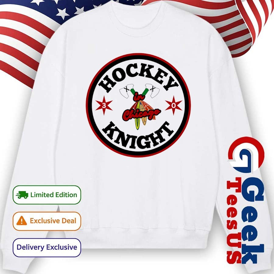 Hockey Night in Chicago logo shirt