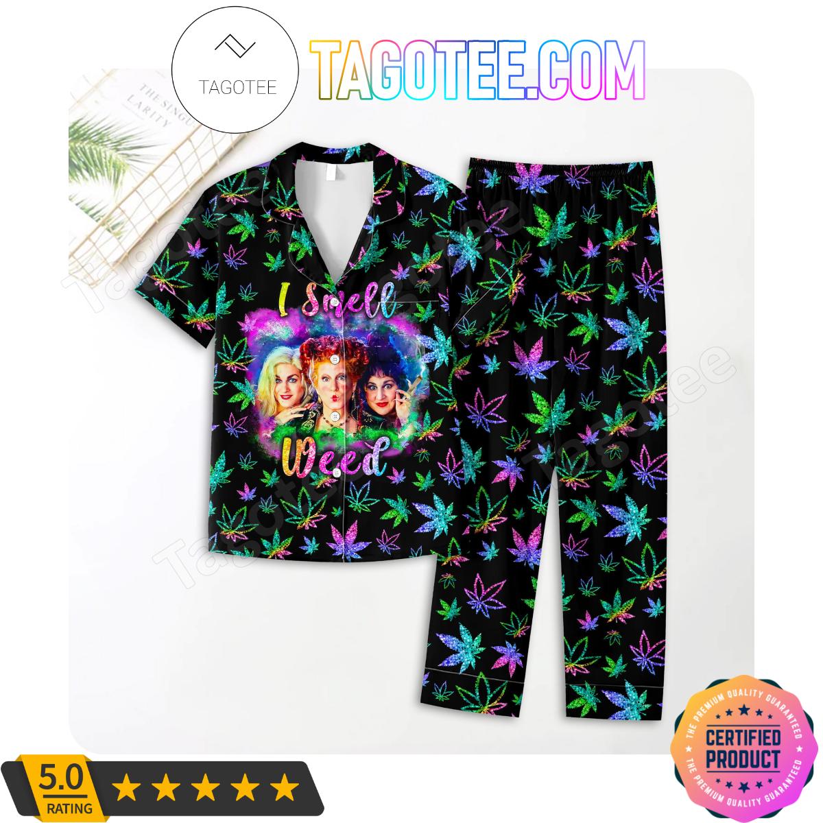 Hocus Pocus I Smell Weed Women’s Pajamas Set