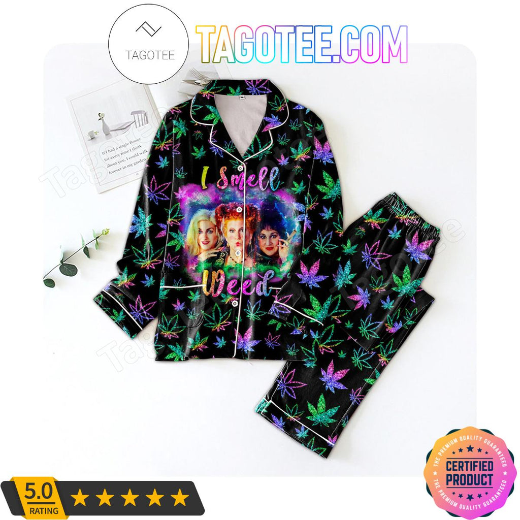 Hocus Pocus I Smell Weed Women’s Pajamas Set