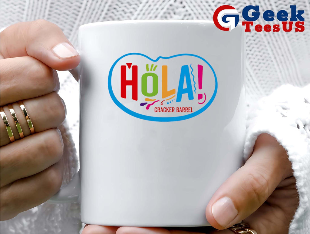 Hola Cracker Barrel logo shirt