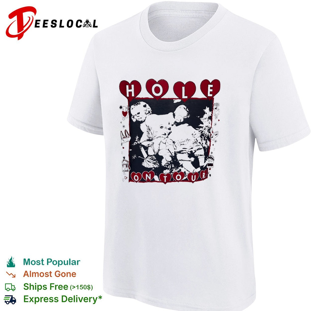 Hole On Tour Vintage Band Courtney Love shirt