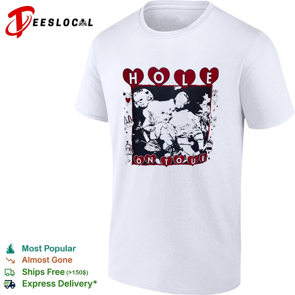 Hole On Tour Vintage Band Courtney Love shirt