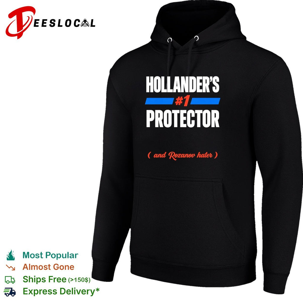 Hollander’s No 1 Protector and Rozanov Hater shirt