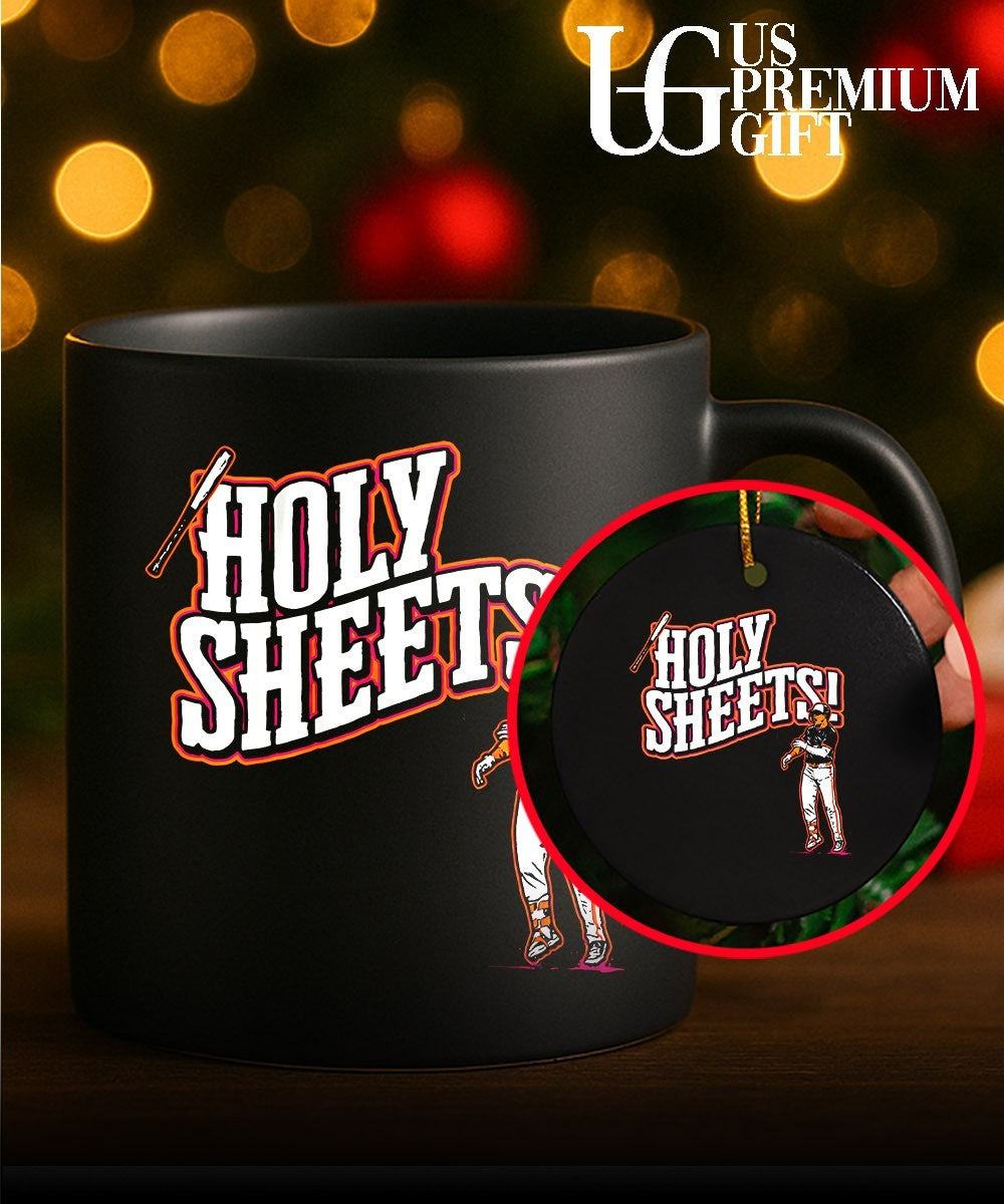 Holy Sheets Gavin Sheets San Diego Padres baseball bat toss shirt